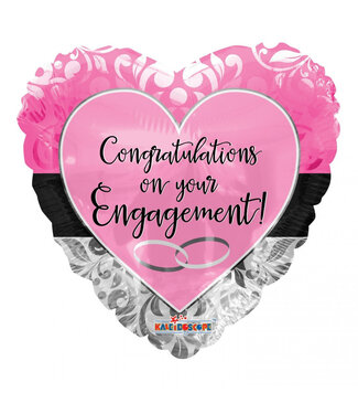 4A Party! Ballon Engagement 45cm ( x 10 )