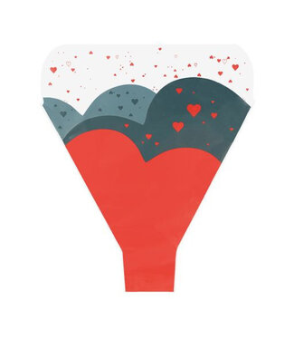 4A Valentijn Hoes Sweet 50*35*10cm x50 ( x 1 )