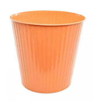 4A Pot de fleurs en zinc orange Ferre | Dimensions 20 x 19 centimètres | Par 10 pièces