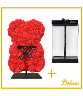 4A Bouquet of red foam roses | Height 25 cm including stand | Per piece