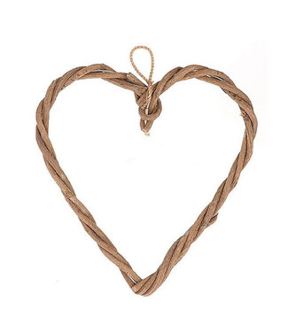 4A Moederdag Hanger hart twisted 35*35*3cm ( x 8 )