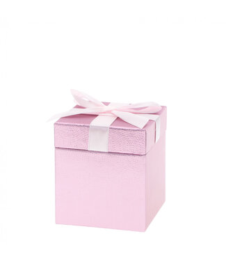 4A Boîtes cadeaux roses Gina | Dimensions 9,3 x 10 centimètres | Par 6 pièces