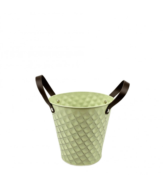 Zink Squared pot d16*16cm ( x 10 )