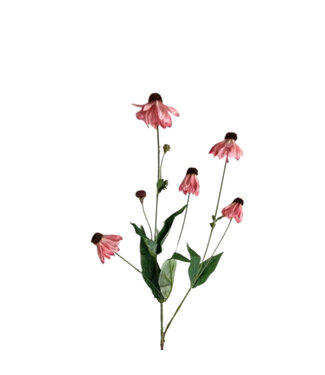 4A Pink Coneflower artificial flower | Echinacea Purpurea artificial flowers | Length 65 centimetres | Per 10 pieces