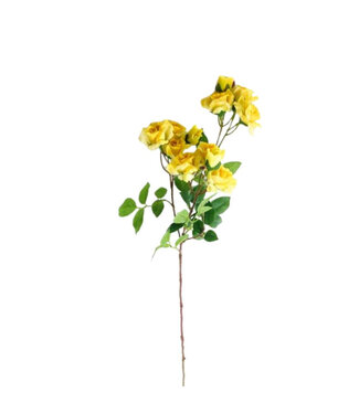 4A Kunstbloemen Rosa spray 65cm ( x 6 )
