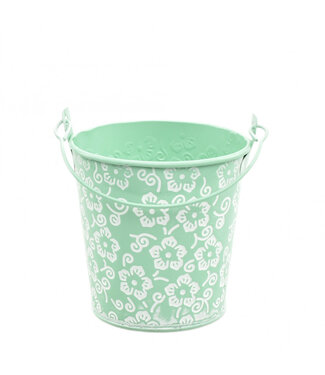 4A Zink Flower pot d10.5*10.5cm | Per 20 stuks