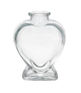 4A Valentijn Glas fles Lovely d02/8*5*11cm ( x 12 )