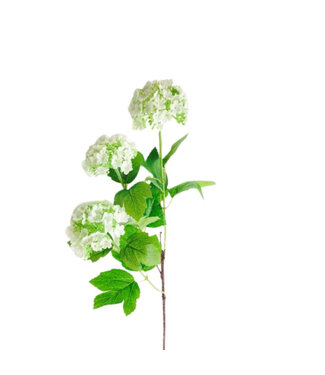 4A Kunstbloemen Snowball 70cm ( x 6 )