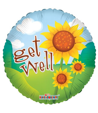 4A Party! Ballon Get Well 45cm ( x 10 )