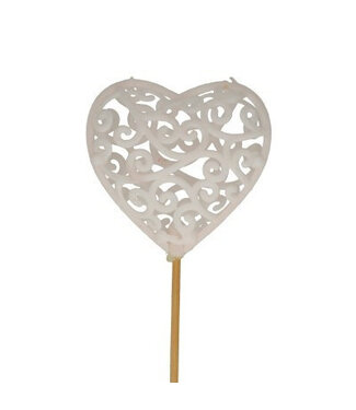 4A Moederdag 50cm Hart deco vilt 7cm ( x 25 )