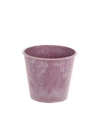 4A Pot de fleurs en plastique mélamine violet | Diamètre 13 centimètres | Hauteur 11,5 centimètres | Par 12 pièces