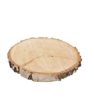 4A Droogdeco Houtschijf berk d30cm ( x 5 )