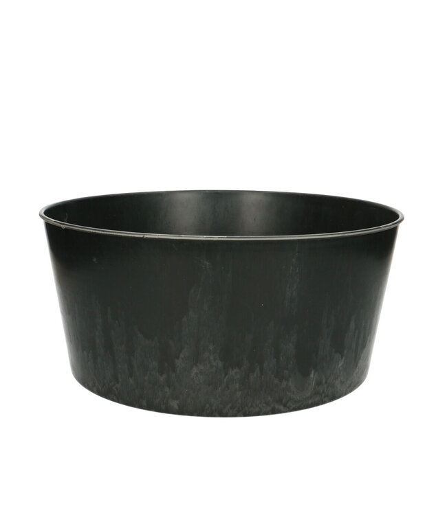 Assiette en mélamine en plastique gris | Diamètre 29 centimètres | Hauteur 14 centimètres | Commandable par 8 pièces