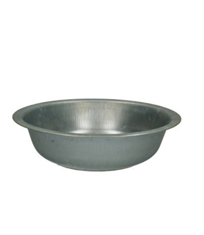 Plat en zinc argenté | Dimensions 34,5 x 8 centimètres | Commande par 10 pièces