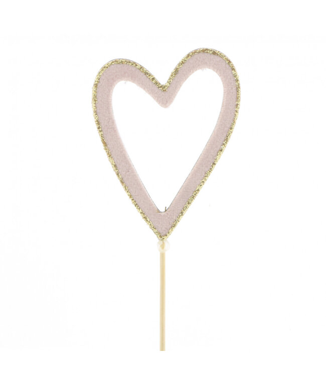 Liefde 10cm Hart Belle 8cm ( x 25 )