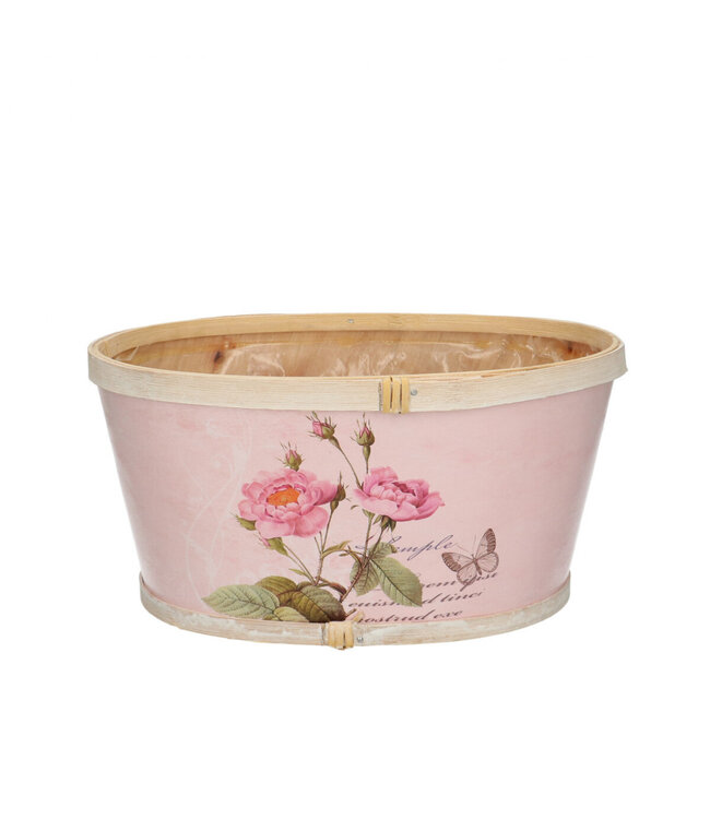 Hout Roses bak 22*18*11cm ( x 10 )