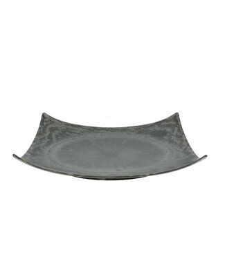 4A Grey plastic melamine bowl plate | Diameter 28 centimetres | Height 5 centimetres | Per 12 pieces