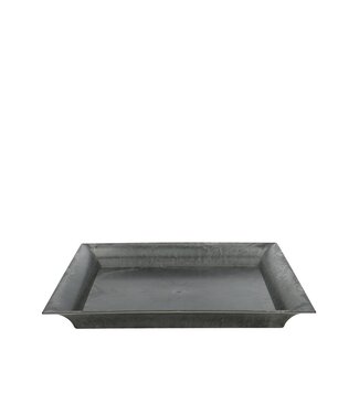 4A Assiette en mélamine plastique gris | Diamètre 26 centimètres | Par 12 pièces