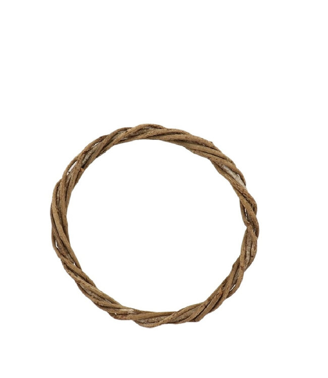Couronne de vigne séchée déco sèche | Diamètre 35 centimètres | Épaisseur 3,5 centimètres | À commander à l'unité