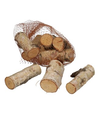 4A Bois de bouleau séché naturel | décoration sèche | Longueur 7 centimètres | Poids 250 grammes | Par pièce