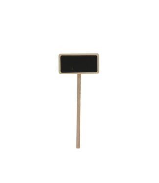 4A Bloemisterij Steeketiket hout d06/3*14cm ( x 10 )