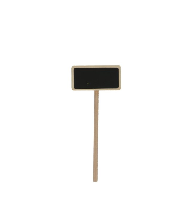 Bloemisterij Steeketiket hout d06/3*14cm ( x 10 )
