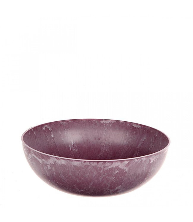 Kunststof Melam schaal d25*9cm ( x 12 )