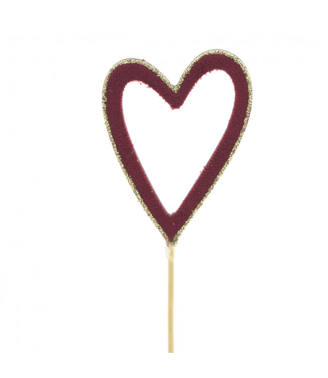 Liefde 10cm Hart Belle 8cm ( x 25 )