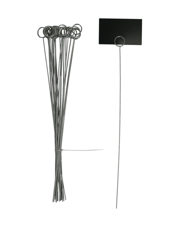 Bloemisterij Kaarthouder metaal 40cm ( x 25 )