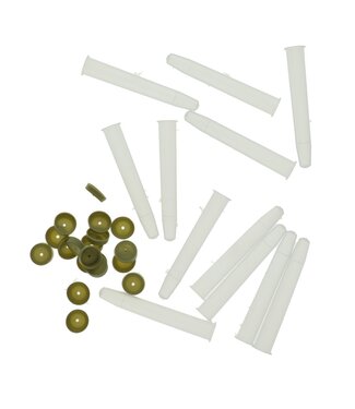 4A Flacon anthurium blanc avec bouchon | Contenu 16 centimètres cubes | Par 100 pièces