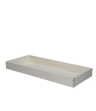 4A Plateau en bois blanc naturel | Dimensions 35 x 15 x 3 centimètres | Par 4 pièces