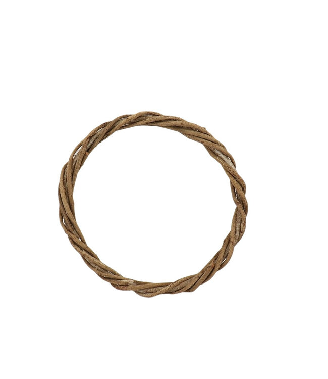 Droogdeco Twisted Vine ring d25*2cm ( x 1 )