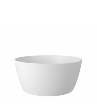 4A Natural white plastic Bowl Brussels | Diameter 23 centimetres | Height 11 centimetres | Per 6 pieces