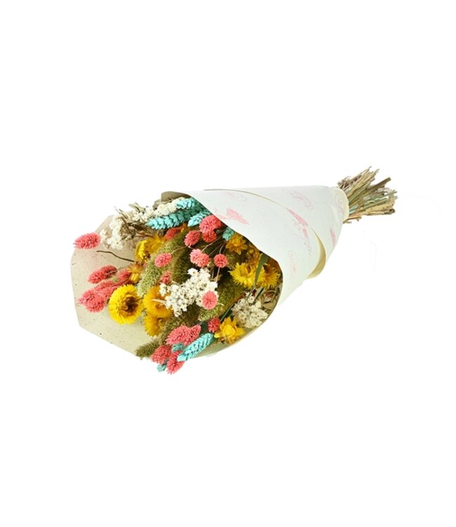 Bouquet de fleurs séchées "Trendy Zephyr Mix" | Longueur 60 centimètres | Commande par 8 bouquets