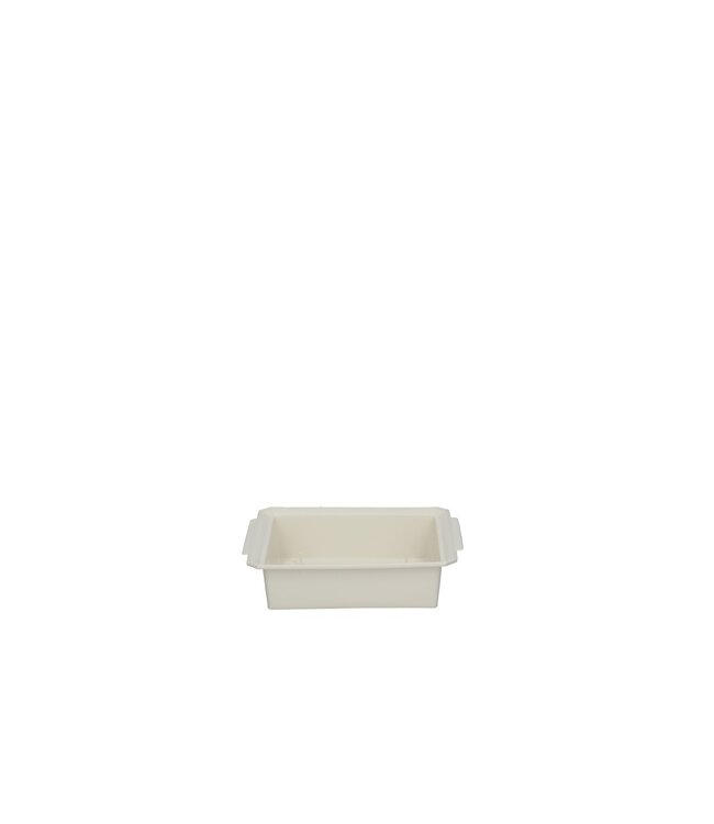 Kunststof Tray 12.5*12*3cm (1/2 blok) ( x 25 )