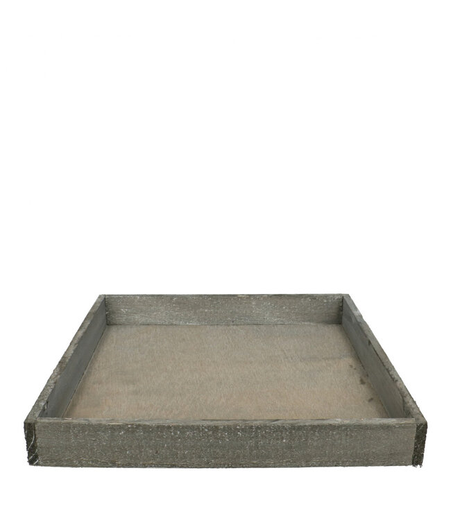 Hout Tray 30*30*4cm ( x 4 )