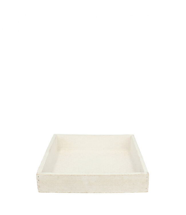 Hout Tray 20*20*4cm ( x 4 )