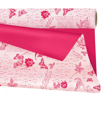 4A Folie Rol  80cm  25m Duo Mat Romance ( x 1 )