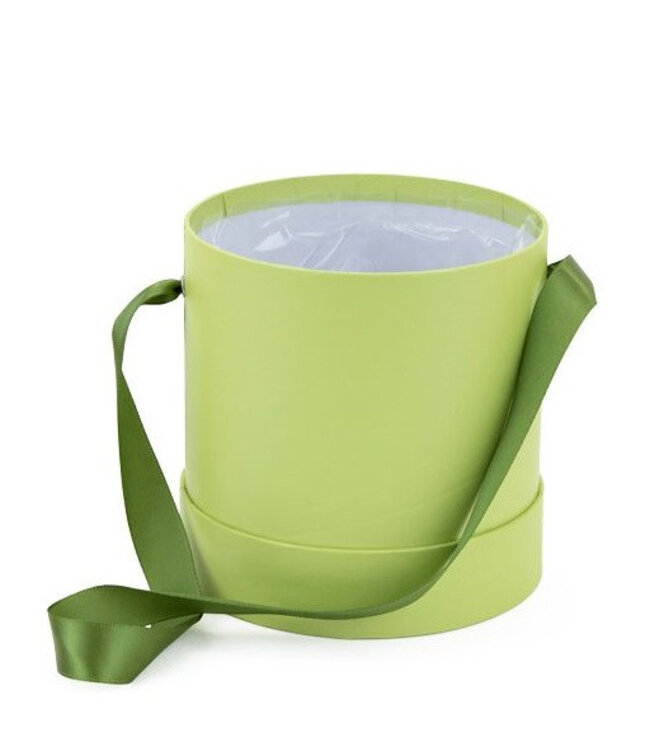 Boekethouder Hatbox Mono d12*12cm ( x 6 )