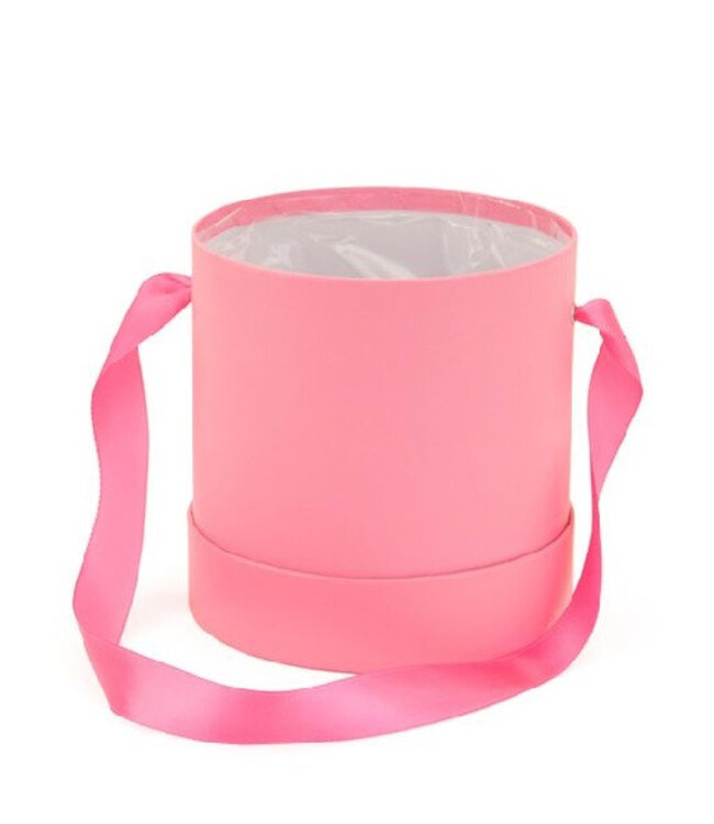 Boekethouder Hatbox Mono d12*12cm ( x 6 )