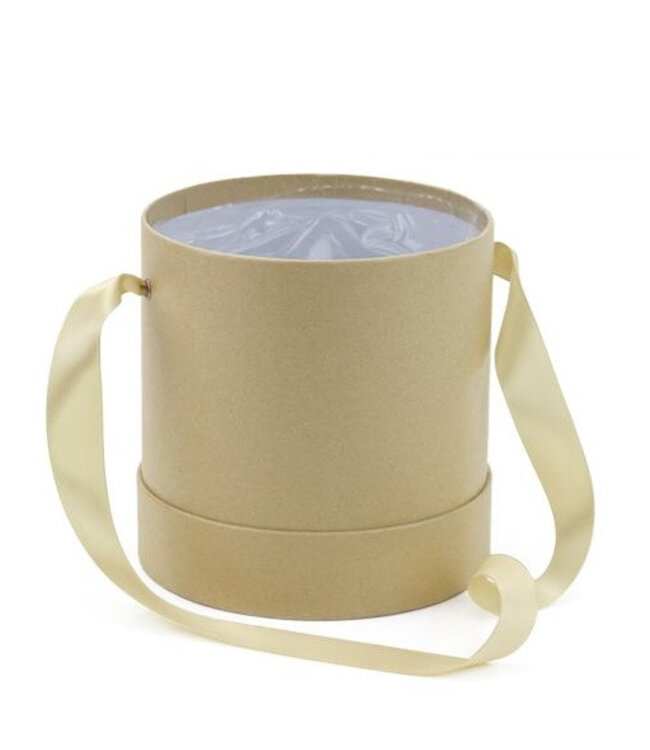 Boekethouder Hatbox Mono d12*12cm ( x 6 )