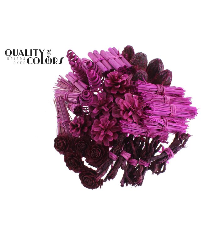 Bouquet Mix 40 stems Lilac ( x 1 )