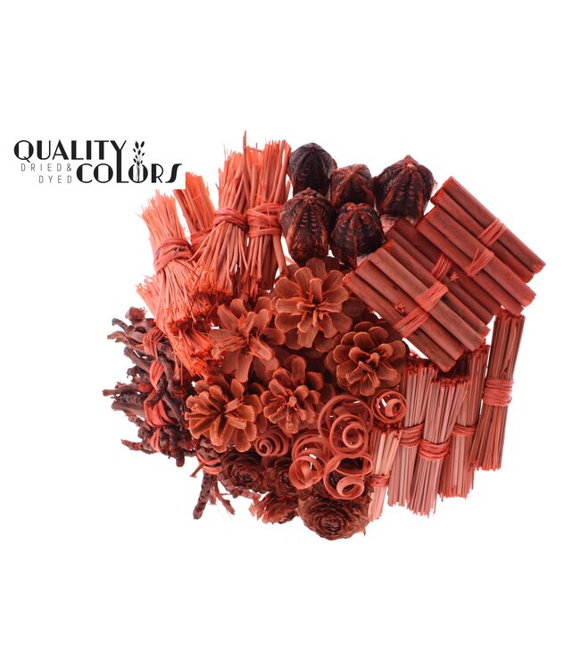 Bouquet Mix 40 stems Coral ( x 1 )