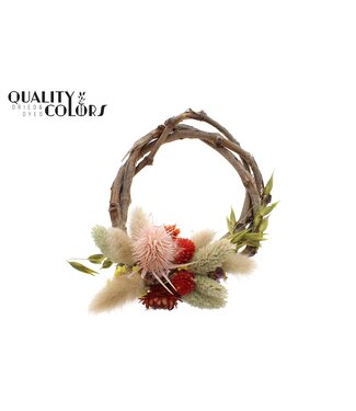 QC Grape Ring Small Ø 15cm Floral ( x 5 )