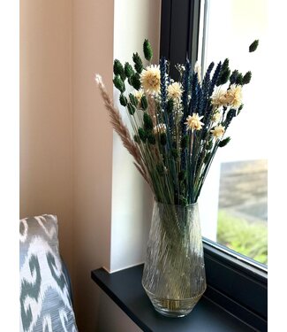 MyFlowers Bouquet de fleurs séchées Trendy Comfort | Longueur ±55 centimètres | À l'unité