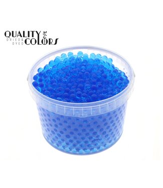 QC Perles d'eau bleues dans un seau réutilisable | 3 litres par seau | taille des billes ± 1 centimètre | Prêt à l'emploi | Par seau