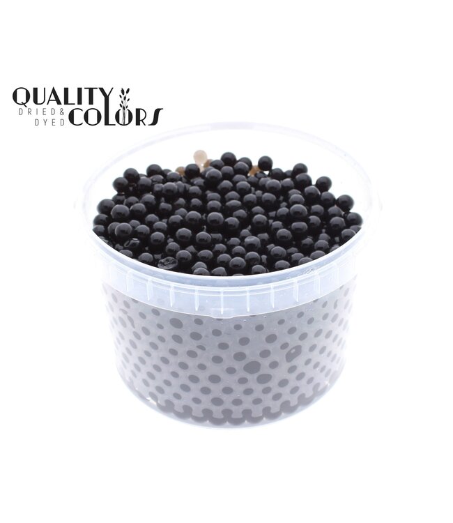 Perles d'eau noires dans un seau réutilisable | 3 litres par seau | taille des billes ± 1 centimètre | Prêt à l'emploi | À commander par seau