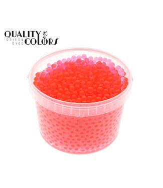QC Perles d'eau rouges dans un seau réutilisable | 3 litres par seau | taille des billes ± 1 centimètre | Prêt à l'emploi | Par seau