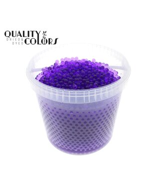 QC Perles d'eau violettes dans un seau réutilisable | 10 litres par seau | taille des billes ± 1 centimètre | Prêt à l'emploi | Par seau