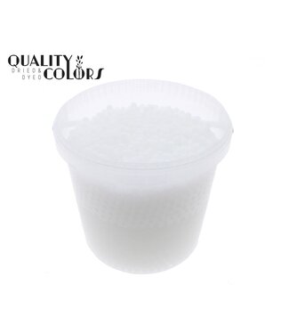 QC Perles d'eau blanches dans un seau réutilisable | 10 litres par seau | taille des billes ± 1 centimètre | Prêt à l'emploi | Par seau